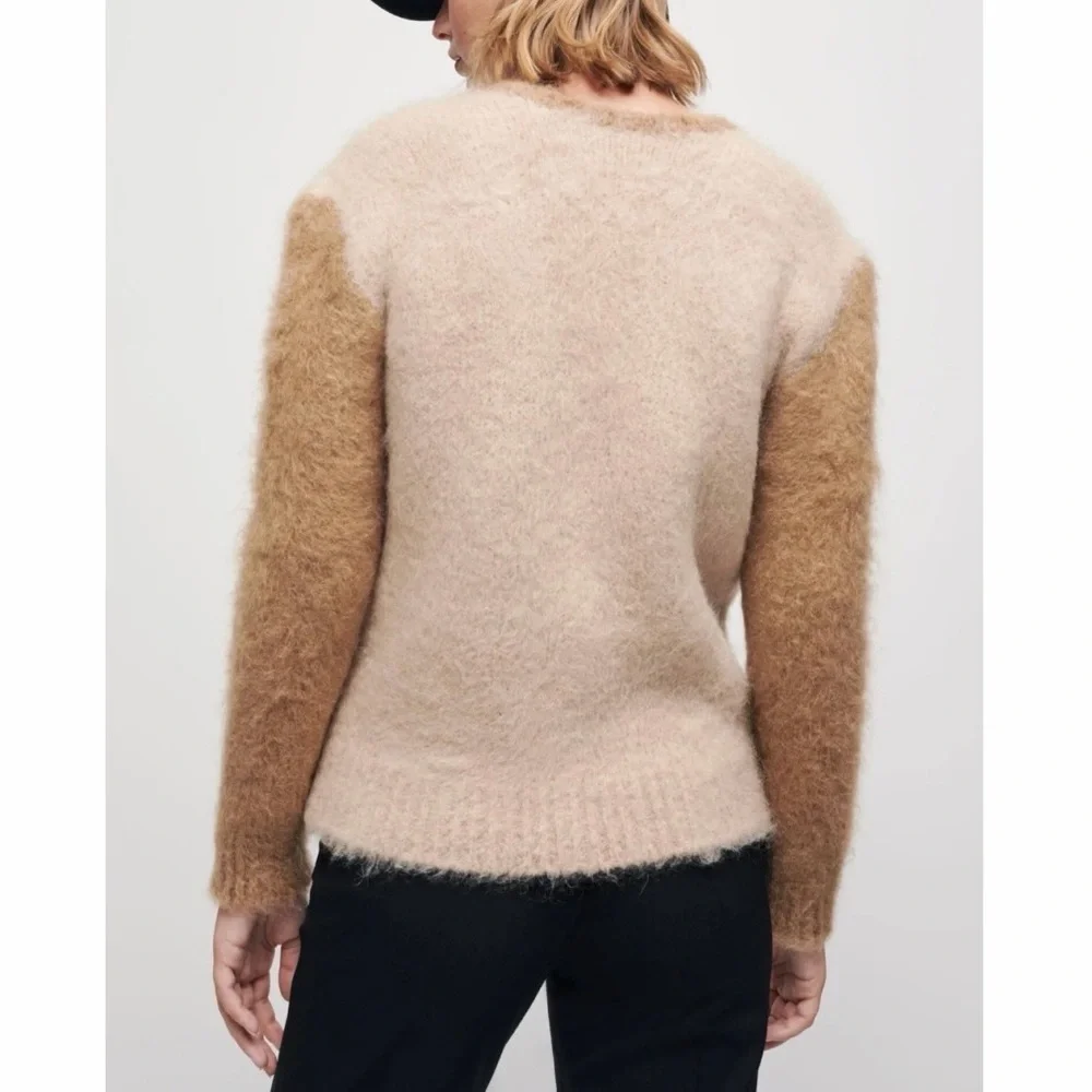 Maje Brushed Mohair Cardigan size 3/ US L